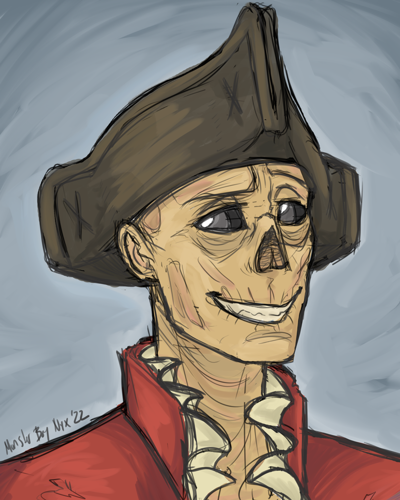 Hasty Hancock Portrait